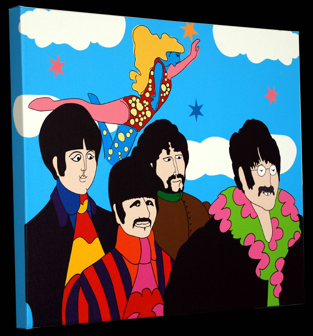lucy in the sky with diamonds yellow submarine