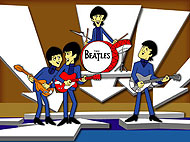FRAMED IMAGES - Beatles TV Performance