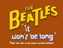 The Beatles - IT WON'T BE LONG