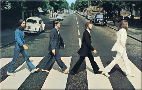 DenniLu Company - Beatles Canvas Art - Abbey Road