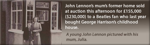John Lennon's childhood home